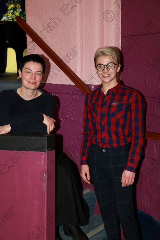 Feis26022019Tue77 
 77
Performer Kevin O’Leary from Rathbarry with his teacher Pavla Moore from Cobh.

Class: 22: “The Performers’ Academy Perpetual Cup” Songs from the Shows 
17 Years and Under One solo from any Musical.

Feis Maitiú 93rd Festival held in Fr. Mathew Hall. EEjob 26/02/2019. Picture: Gerard Bonus