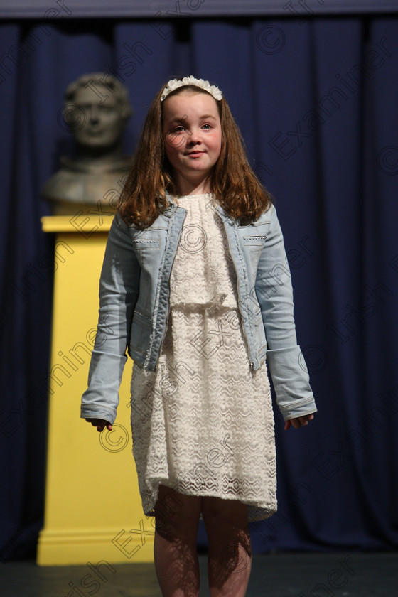 Feis25032018Sun65 
 65
Ava O’Brien from Frankfield reciting her poem
 Speech and Drama Class: 366: Solo Verse Speaking Girls 9 Years and Under Section 5 Feis Maitiú 92nd Festival held in Fr. Mathew Hall. EEjob 25/03/2018 Picture: Gerard Bonus