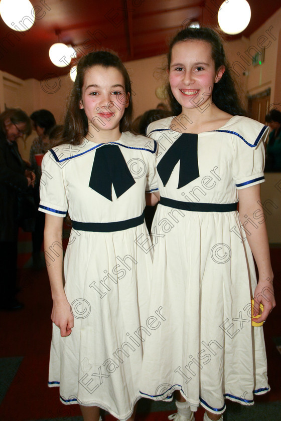 Feis12032018Mon51 
 51
Caoimhe Golden and Niamh Casey performed “Children’s Hour” for a 3rd Place.

Speech and Drama Class: 311: Dramatic Duo 12 Years and Under –Section 1 Solo Feis Maitiú 92nd Festival held in Fr. Mathew Hall. EEjob 12/03/2018 Picture: Gerard Bonus