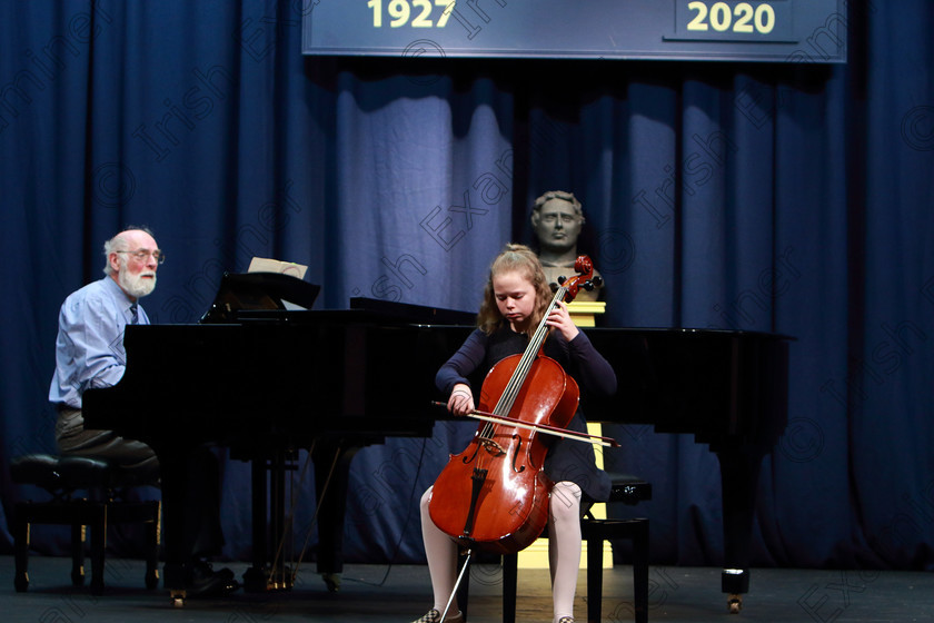 Feis30012020Thurs22 
 22
Grace O’Connell from Glanmire performing the set piece accompanied by Colin Nicholls.

Class: 251: 10 Years and Under Mancini – The Pink Panther
 Feis20: Feis Maitiú festival held in Fr. Mathew Hall: EEjob: 30/01/2020: Picture: Ger Bonus.