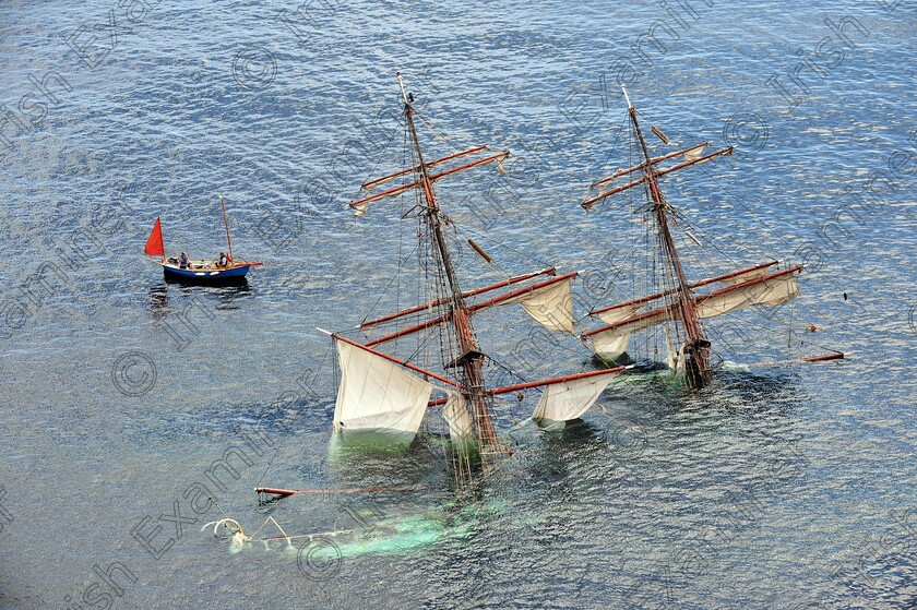 Astrid-ship-28 
 Irish Examiner News Picture 31-08-2013 video also 
A salvage operation is due to get underway on the wreck of the sail training ship which was sunk when it his the Sovereign Rocks near the mouth of Kinsale Harbour. Picture Dan Linehan