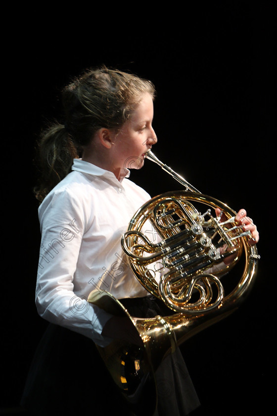 Feis06022018Tue11 
 11
Joy Hedderman from Lovers Walk giving a Bronze Performance.
 Instrumental Music Class: 205: Brass Solo 12 Years and Under Feis Maitiú 92nd Festival held in Fr. Mathew Hall. EEjob 05/02/2018 Picture: Gerard Bonus.