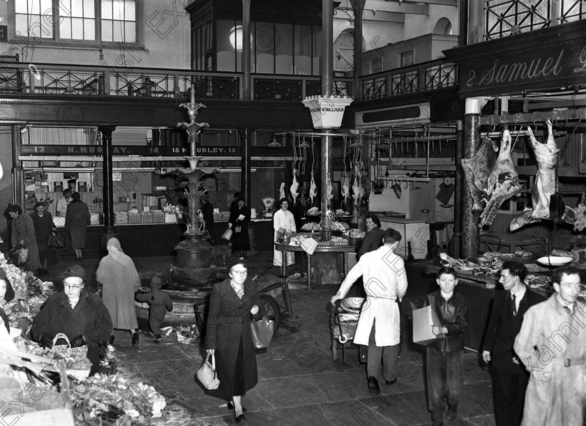 CSS4-584256 
 ENGLISH MARKET (GRAND PARADE MARKET) - O'SULLIVAN EGGS AND POULTRY - APRIL 2ND, 1958.