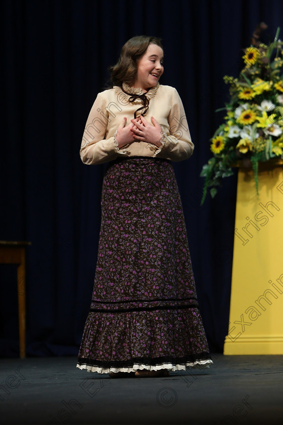 Feis20022018Tue76 
 75~76
Faye Herlihy performing “Crimes of the Heart”.
 Speech and Drama Class: 326: “The James O’Donovan Memorial Perpetual Cup” “Year sand Dramatic Solo 14 Section 2 Under Feis Maitiú 92nd Festival held in Fr. Mathew Hall. EEjob 20/02/2018 Picture: Gerard Bonus.