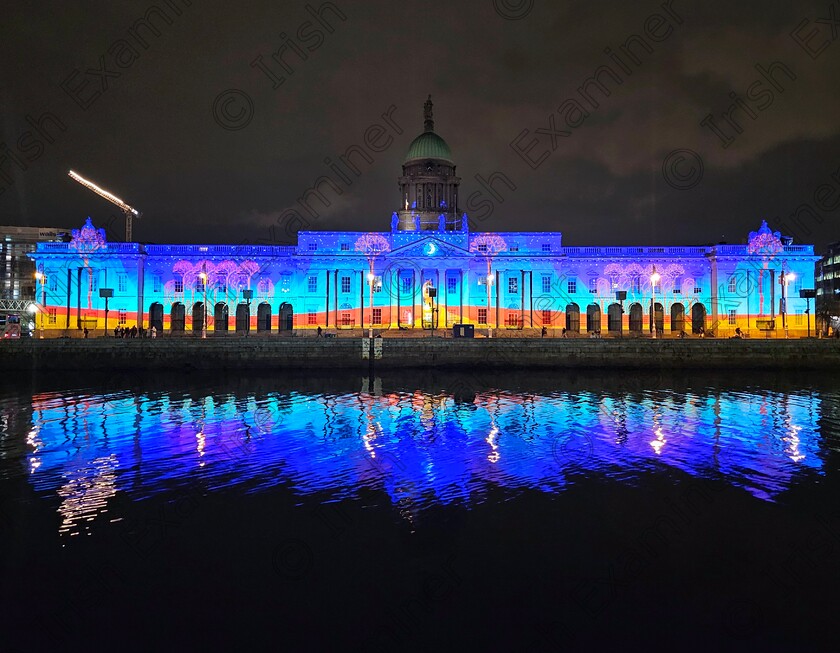 James Grandfield Custom House 
 The Custom House Dublin lit up for Christmas