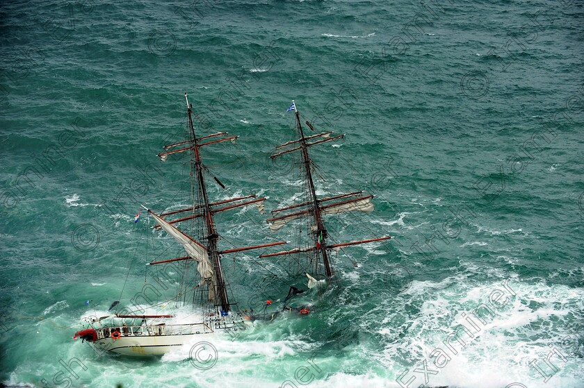 Astrid-ship-16 
 XXjob 24/07/2013 NEWS The Dutch training ship Astrid on the Rocks near the entrance to Oysterhaven Harbour.
Picture: Denis Scannell