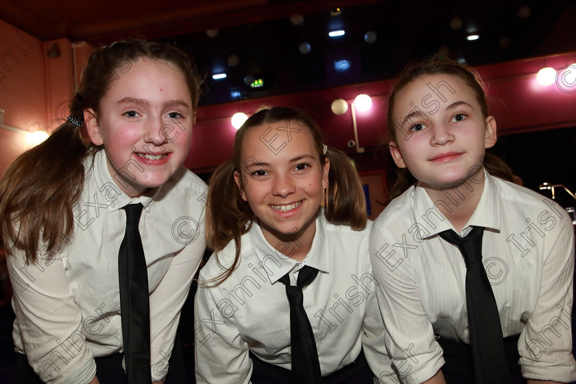 Feis27022020Thur15 
 15
Caitlin McNamara, Liou Barthelemy and Rachel Nyhan from Dunderrow NS.

Class:104: “The Pam Golden Perpetual Cup” Group Action Songs -Primary Schools

Feis20: Feis Maitiú festival held in Father Mathew Hall: EEjob: 27/02/2020: Picture: Ger Bonus.