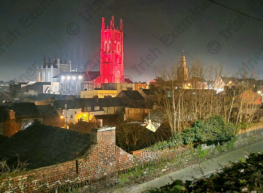 inbound1751211995776408383 
 The North Cathedral all lit up on a crisp December evening. Picture taken from St Vincent's Convent Cork. Picture Trevor o ceallachain