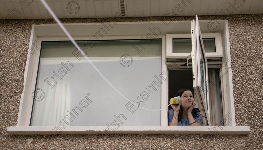 IMG 6495 
 11 year old Sarah O' Sullivan, Ballincollig, combats social distancing restrictions by testing the traditional cup call. Picture; Avril O' Sullivan