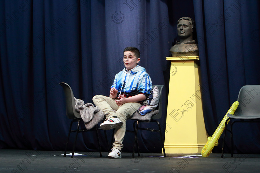 Feis06032020Fri38 
 38~39
Alex Conroy from Turners Cross performing I’m Not Ready.

Class:328: “The Fr. Nessan Shaw Memorial Perpetual Cup” Dramatic Solo 10 Years and Under

Feis20: Feis Maitiú festival held in Father Mathew Hall: EEjob: 06/03/2020: Picture: Ger Bonus.