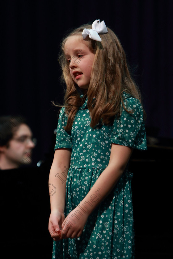 Feis01032019Fri42 
 42
Justine Canty singing “The Round Shouldered Man” from The Secret Garden.

Class: 114: “The Henry O’Callaghan Memorial Perpetual Cup” Solo Action Song 10 Years and Under –Section 2 An action song of own choice.

Feis Maitiú 93rd Festival held in Fr. Mathew Hall. EEjob 01/03/2019. Picture: Gerard Bonus