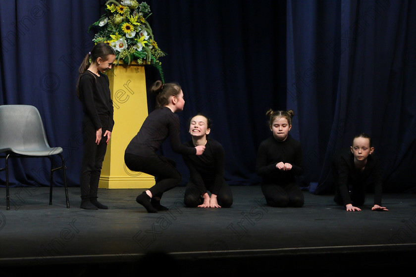 Feis23022018Fri83 
 83
Ellis Stage School Passage West Group performing “At The Pet Shop”
 Speech and Drama Class: 468 “The Ide McSweeney Perpetual Cup” Group Mime 11 Years and Under Feis Maitiú 92nd Festival held in Fr. Mathew Hall. EEjob 23/02/2018 Picture: Gerard Bonus.