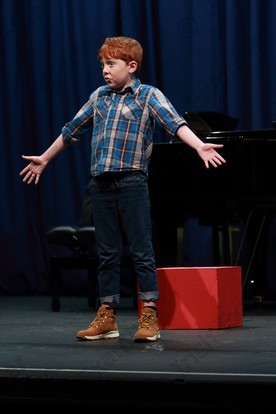 Feis10022020Mon30 
 30
Samuel Palliser Kehoe from Carrigaline singing Billy The Kid

Class:114: “The Henry O’Callaghan Memorial Perpetual Cup” Solo Action Song 10 Years and Under

Feis20: Feis Maitiú festival held in Father Mathew Hall: EEjob: 10/02/2020: Picture: Ger Bonus.