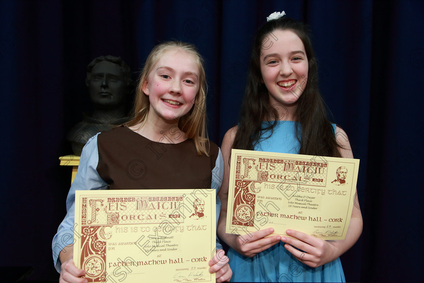 Feis09022020Sun76 
 76
Laura Hodnett from Rathbarry and Aoibhe O’Dwyer from Carrigrohane awarded Third Place.

Class:24: “The David O’Brien and Frances Reilly Perpetual Trophy” Musical Theatre 16 Years and Under

Feis20: Feis Maitiú festival held in Father Mathew Hall: EEjob: 09/02/2020: Picture: Ger Bonus.