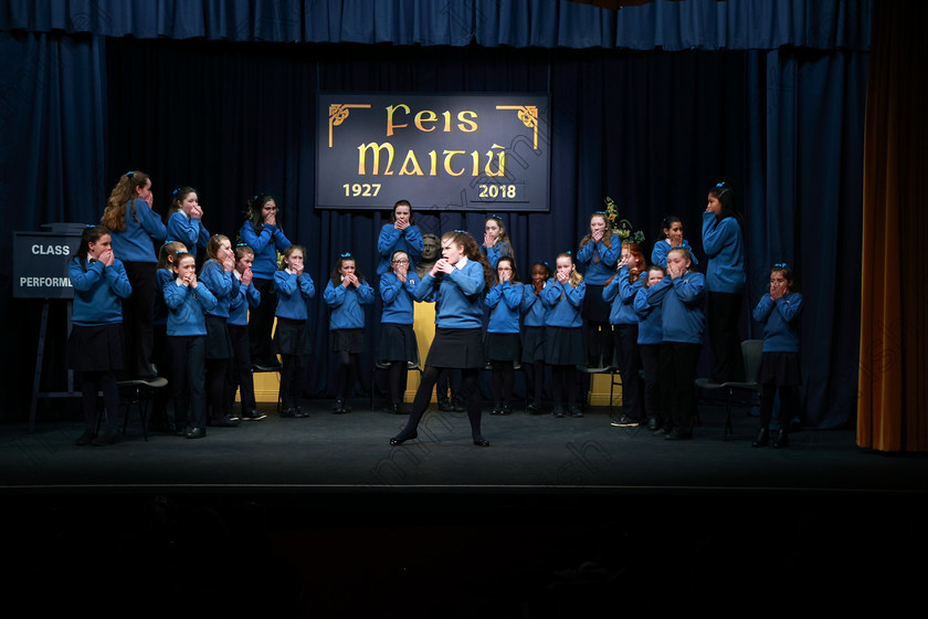 Feis21022018Wed26(1) 
 26~31
Mary’s Cobh 6th Class performing Transylvania Dreaming.
 Speech and Drama Classes: 485: Action Verse “The O’Brien Perpetual Cup”5th Class and Class: 484: “The Sri Lanka Festival Perpetual Trophy” 6th Class, Feis Maitiú 92nd Festival held in Fr. Mathew Hall. EEjob 21/02/2018 Picture: Gerard Bonus.