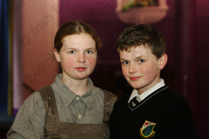 Feis19022018Mon51 
 51
Vivienne Gleeson from Midleton performed “Eclipsed” pictured with her brother Senan.
 Speech and Drama Class: 326: “The James O’Donovan Memorial Perpetual Cup”
 Dramatic Solo 14 Years and Under Section 1 Feis Maitiú 92nd Festival held in Fr. Mathew Hall. EEjob 19/02/2018 Picture: Gerard Bonus.