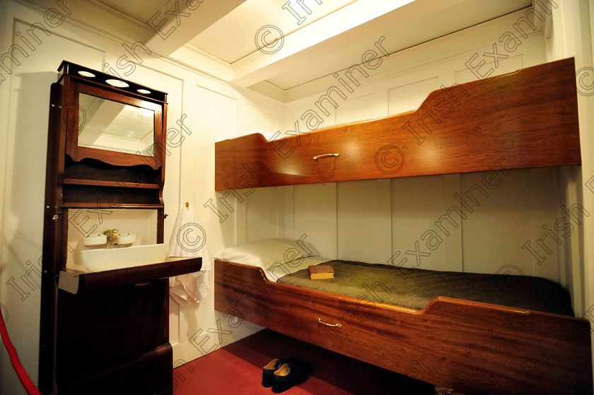 SCA TEC 1m244779 
 NEWS 16/02/2012 3rd Class Cabin in The Titanic Experience, Cobh, Co, Cork.
Picture Denis Scannell 
 Keywords: DENIS SCANNELL