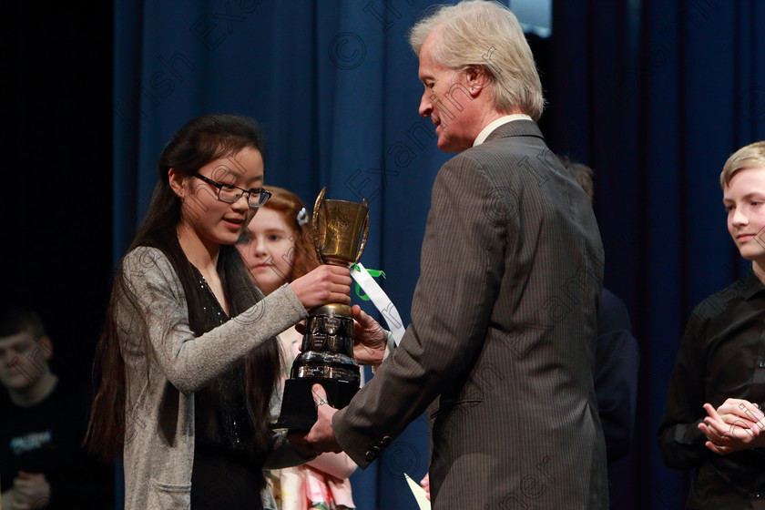 Feis25022020Tues38 
 38
Instrumental Music II and Vocal II Adjudicator, Bryan Husband presenting the cup to Sophie O’ Donoghue

Class:214: “The Casey Perpetual Cup” Woodwind Solo 12 Years and Under

Feis20: Feis Maitiú festival held in Father Mathew Hall: EEjob: 25/02/2020: Picture: Ger Bonus