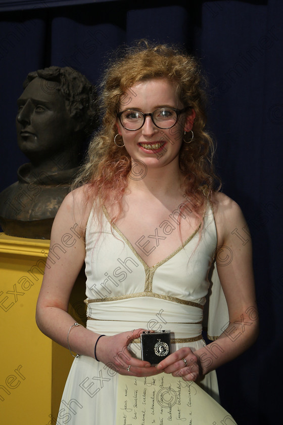 Feis16032018Fri61 
 61
Second place and Silver Medallist Sinead Crowley from Ballinhassig for her performance of “Salome” by Oscar Wild in “The Lorna Daly Memorial Perpetual Cup”.
 Feis Maitiú 92nd Festival held in Fr. Mathew Hall. EEjob 16/03/2018 Picture: Gerard Bonus.