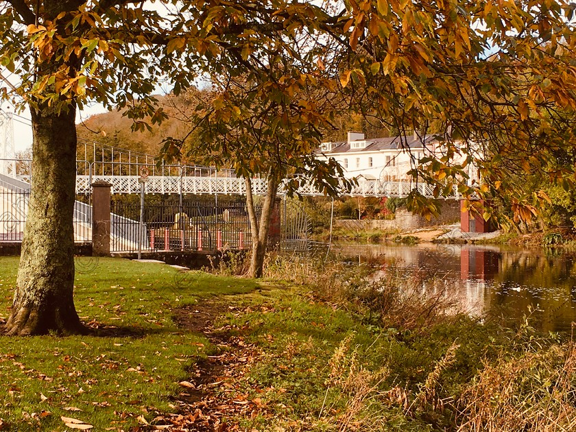 24321EDF-82C8-4CF7-BF74-7F2AD7263331 
 Bridge the Gap. Our beautiful Shakey Bridge , renovation work complete, waiting to connect both sides of the banks of our own lovely Lee. Picture . Eileen Duggan