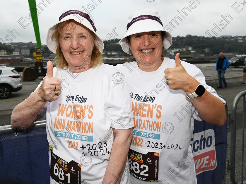 leahgillen 
 22nd September 2024; Leah Gillen and Therese Ryan from Wilton at The Echo Women's Mini marathon. Picture: Eddie O'Hare