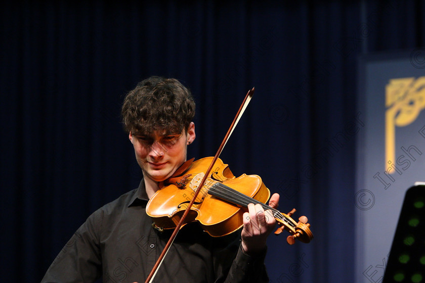 Feis09022018Fri64 
 64
Seamus Hickey giving a winning performance on the Viola to receive “The Capuchin Order Perpetual Cup and Bursary” Bursary Value €2,500. 
 Instrumental Music Class: 141: “The Capuchin Order Perpetual Cup and Bursary” Bursary Value €2,500 Sponsored by the Capuchin Order Advanced Recital Programme 18 Years and Over Feis Maitiú 92nd Festival held in Fr. Mathew Hall. EEjob 09/02/2018 Picture: Gerard Bonus.