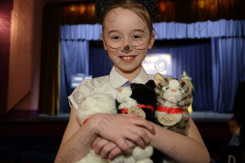 Feis20032018Tue32 
 29~32
Charlotte Herlihy from Ballinhassig giving a Silver Medal performance of “The Tale of Tom Kitten” by Beatrix Potter.
 Speech and Drama Class: 329: Dramatic Solo 8 Years and Under Feis Maitiú 92nd Festival held in Fr. Mathew Hall. EEjob 20/03/2018 Picture: Gerard Bonus