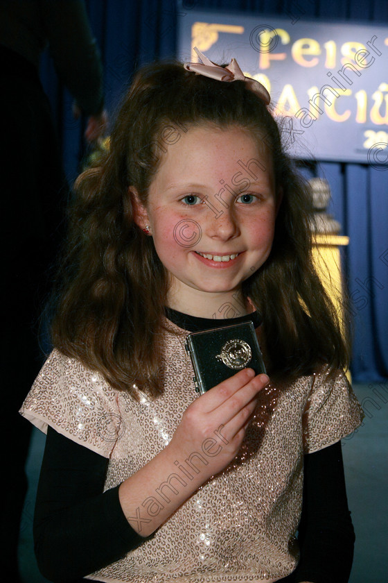 Feis11032018Sun11 
 11
Silver Medallist Tamara Moynihan from Ballincollig.
 Singing and School Choirs Class: 367: Solo Verse Speaking Girls 8 Years and Under Section 5 Feis Maitiú 92nd Festival held in Fr. Mathew Hall. EEjob 06/03/2018 Picture: Gerard Bonus.