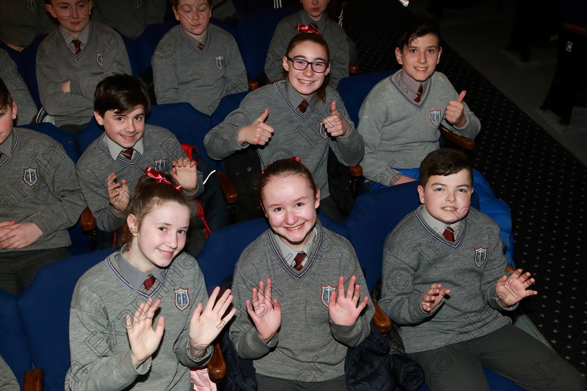 Feis12032020Thur02 
 2
Fiona Columb, Jenny Lambe and Ronan Butler from Brooklodge NS Glanmire.

Class:474: “The Junior Perpetual Cup” 6th Class Choral Speaking

Feis20: Feis Maitiú festival held in Father Mathew Hall: EEjob: 12/03/2020: Picture: Ger Bonus.