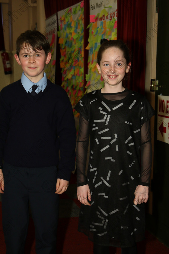 Feis14032018Wed36 
 36
Kate Riordan performed in Class 414 Duo Acting Poem under 12 years supported by her twin brother Sean Speech and Drama Feis Maitiú 92nd Festival held in Fr. Mathew Hall. EEjob 14/03/2018 Picture: Gerard Bonus.