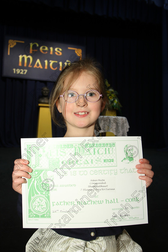 Feis22032018Thu35 
 35
Commended Aideen Roche from Glanmire.
 Labhairt na Filíocht agus Míreanna Drámaíochta Class: 517: “Corn Helen” Bhéarslabhairt 7 Bliana D’Aois Nó Faoina Roinn 2 Feis Maitiú 92nd Festival held in Fr. Mathew Hall. EEjob 22/03/2018 Picture: Gerard Bonus