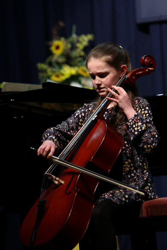 Feis30012018Tue31 
 31
Eve Flynn from Glanmire performing. 
 EEjob 30/01/2018 
Feis Maitiú 92nd Festival held in Fr. Matthew Hall 
Picture: Gerard Bonus

Instrumental Music. 
Class: 251: and 149 Violoncello Solo 10 years and 14 and under.