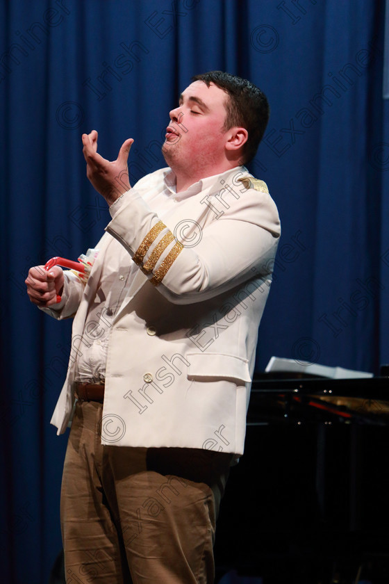 Feis08022020Sat34 
 34
Daniel Merritt from Donnydrook singing Major General

Opera

Feis20: Feis Maitiú festival held in Father Mathew Hall: EEjob: 08/02/2020: Picture: Ger Bonus.