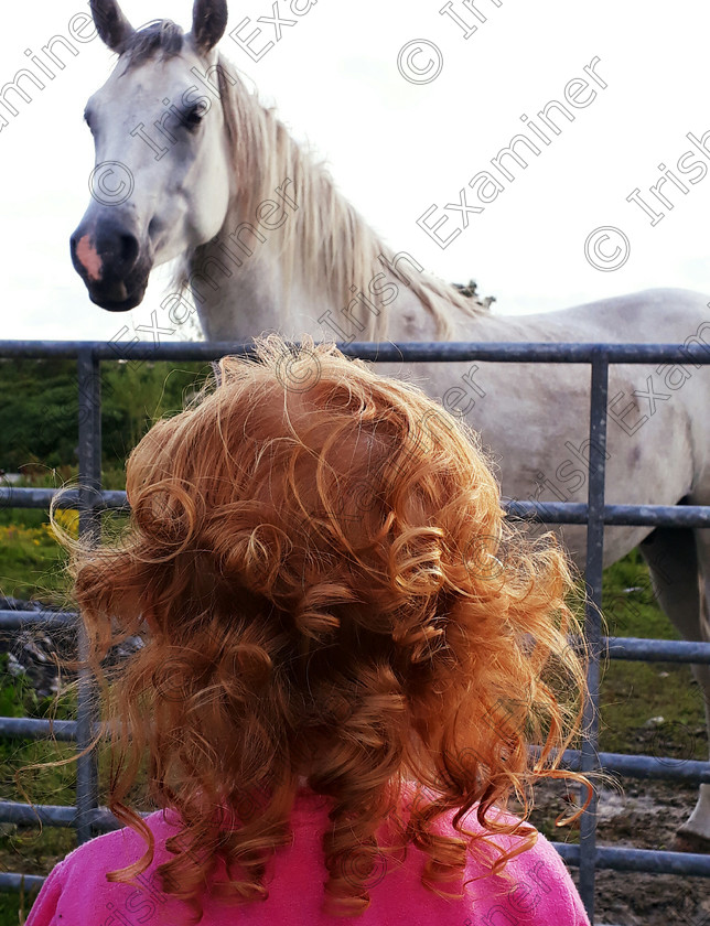 PhotoEditor-1502190223728 
 "The tricolour lives"
3 year old R?ise N? Theimhne?in enjoying some time in Spiddal.