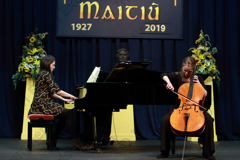 Feis0602109Wed31 
 31~32
Zoë Nagle from Douglas giving a Gold Medal performance of Dvorak 1st Movement of Cello Concerto orchestra provided by Ciara Moroney.

Class: 246: Violoncello Concerto One Movement from a Concerto.

Feis Maitiú 93rd Festival held in Fr. Matthew Hall. EEjob 06/02/2019. Picture: Gerard Bonus