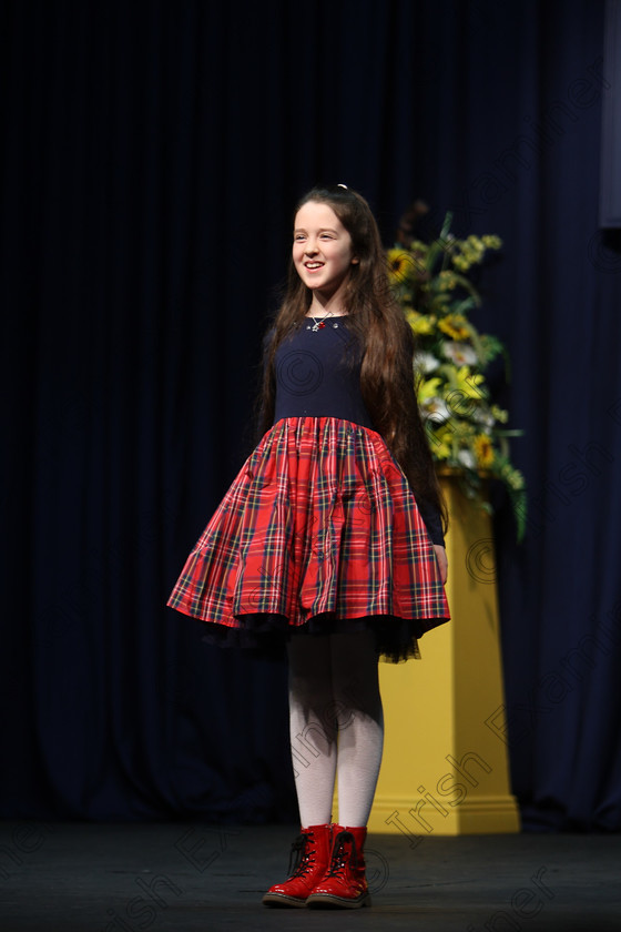 Feis20022018Tue20 
 20
Aoibhe O’Dwyer performing.
 Speech and Drama Class: 364: Girls 11 Years and Under Section 1 Feis Maitiú 92nd Festival held in Fr. Mathew Hall. EEjob 20/02/2018 Picture: Gerard Bonus.