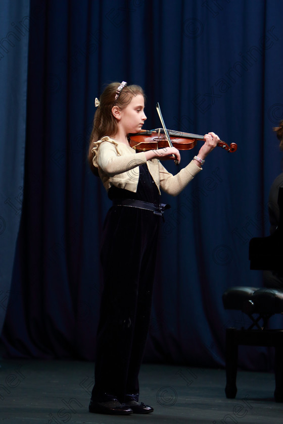 Feis03022020Mon22 
 22 
Sophie Iavanant performing.

Class :241: Violin Solo10Years and Under Mozart – Lied No.4 from ’The Young Violinist’s Repertoire

Feis20: Feis Maitiú festival held in Father Mathew Hall: EEjob: 03/02/2020: Picture: Ger Bonus.