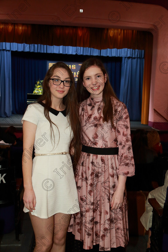 Feis08022019Fri51 
 51
Performers Deirdre Leahy from Banteer and Mary McCarthy from Bweeng.

Class: 111: “The Edna McBirney Memorial Perpetual Cup” Solo Action Song 16 Years and Under Section 1. Action song of own choice.

Feis Maitiú 93rd Festival held in Fr. Matthew Hall. EEjob 08/02/2019. Picture: Gerard Bonus