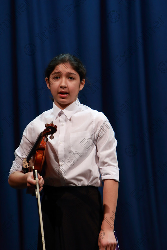 Feis06022020Thurs09 
 9
Róisín Martin from Rochestown introducing her repertoire.

Class: 232: “The Houlihan Memorial Perpetual Cup” String Repertoire 14 Years and Under

Feis20: Feis Maitiú festival held in Father Mathew Hall: EEjob: 06/02/2020: Picture: Ger Bonus. 9:30am