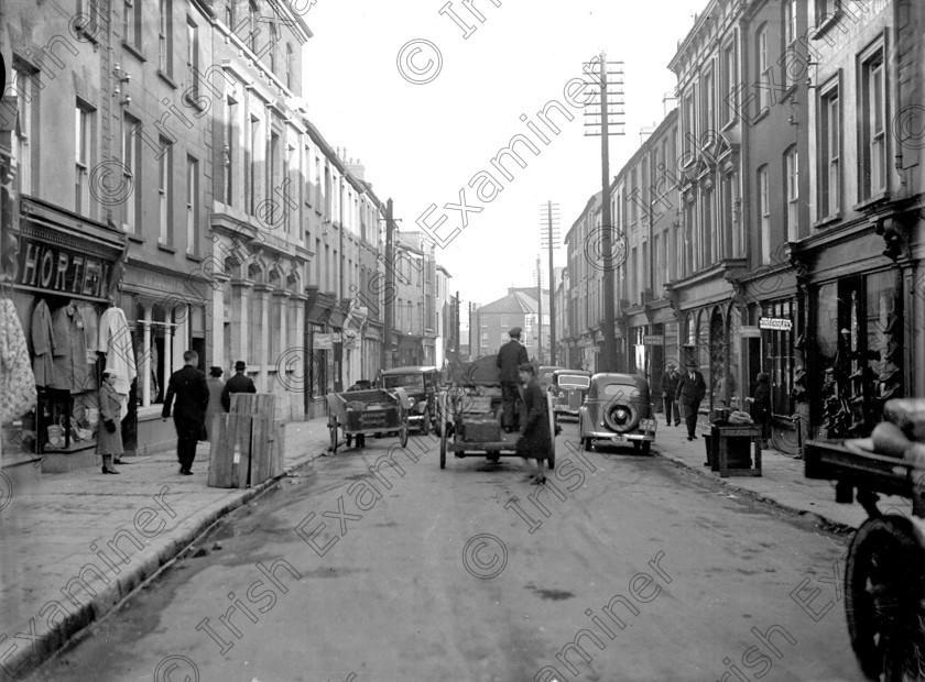 Now-and-Than-Bandon-06 
 For 'READY FOR TARK'
South Main Street, Bandon in July 1932. Ref. 63C old black and white towns west cork