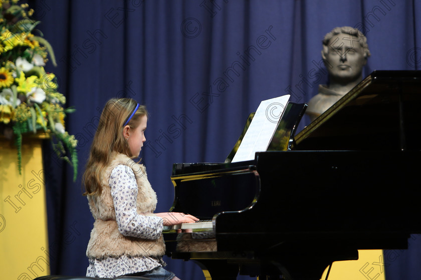 Feis02022018Fri12 
 12
Ilana Dabis performing.
 Instrumental Music Class: 187: Piano Solo 9 Years and Under –Confined Feis Maitiú 92nd Festival held in Fr. Matthew Hall. EEjob 02/02/2018 Picture: Gerard Bonus.