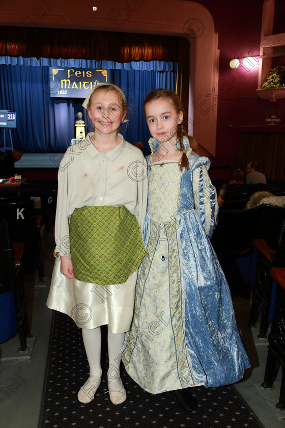 Feis06032020Fri48 
 48
Lauren Mills from Montenotte and Lilly Walsh from Blackrock.

Class:328: “The Fr. Nessan Shaw Memorial Perpetual Cup” Dramatic Solo 10 Years and Under

Feis20: Feis Maitiú festival held in Father Mathew Hall: EEjob: 06/03/2020: Picture: Ger Bonus.