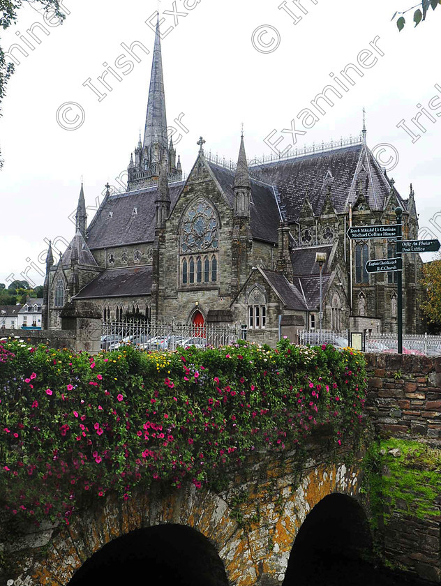 clonakilty5colourhires 
 View of the Church of the Immaculate Conception Clonakilty (built in 1880) 1/10/1980 (Photo Michael Minihane) old black and white religion