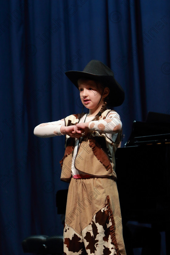 Feis11022020Tues14 
 14
Belle Jones from Barrack Street singing You Got A Friend In Me from Toy story.

Class: 115: “The Michael O’Callaghan Memorial Perpetual Cup” Solo Action Song 8 Years and Under

Feis20: Feis Maitiú festival held in Father Mathew Hall: EEjob: 11/02/2020: Picture: Ger Bonus.