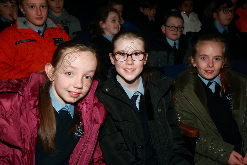 Feis13032018Tue03 
 3
Ava Goulding, Katie Dorney and Katie Egan from 4th Class Rathpeacon NS.
 Speech and Drama Class: 3rd & 4th Class Primary Schools, Action Verse Feis Maitiú 92nd Festival held in Fr. Mathew Hall. EEjob 13/03/2018 Picture: Gerard Bonus.