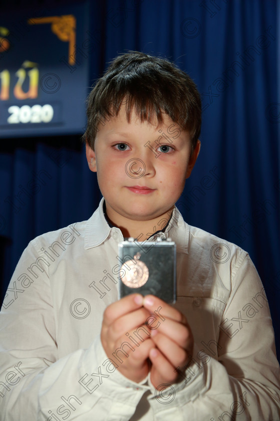 Feis03022020Mon37 
 37 
Bronze Medallist Anthony Iglody from Midleton.

Class :241: Violin Solo10Years and Under Mozart – Lied No.4 from ’The Young Violinist’s Repertoire

Feis20: Feis Maitiú festival held in Father Mathew Hall: EEjob: 03/02/2020: Picture: Ger Bonus.