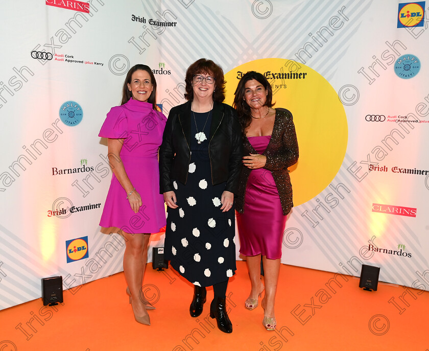 LC-ie-style-59 
 Sarah McGrath, EY: Ann-Marie O'Sullivan , AM O'Sullivan PR and Johanna Murphy, auctioneer at City Hall for the Irish Examiner iestylelive2024 at City Hall Cork. Pic Larry Cummins