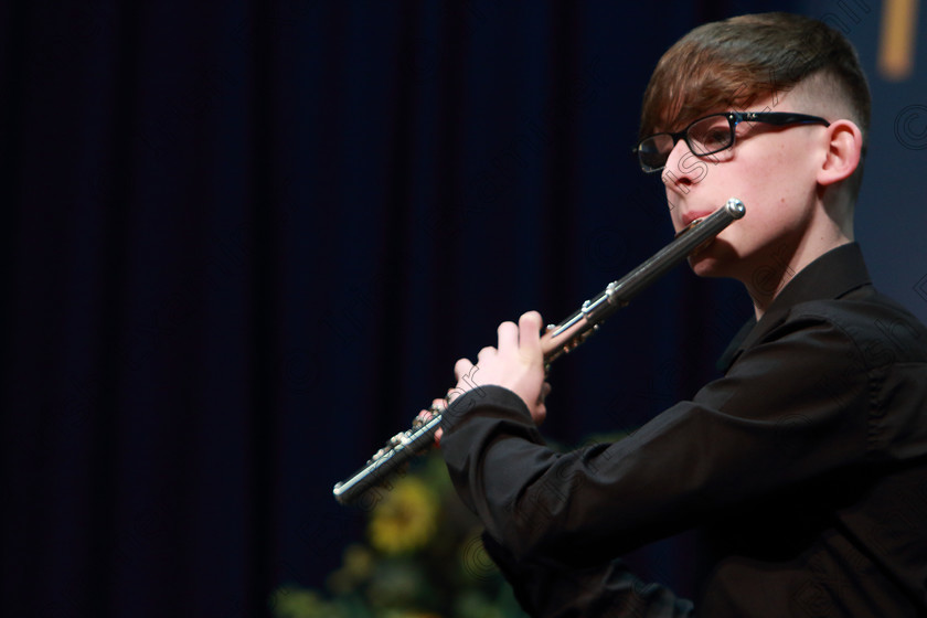 Feis11022019Mon19 
 19
Eolann O’Toole playing “Area” by Bassa.

Class: 213: “The Daly Perpetual Cup” Woodwind 14 Years and Under–Section 1; Programme not to exceed 8 minutes.

Feis Maitiú 93rd Festival held in Fr. Mathew Hall. EEjob 11/02/2019. Picture: Gerard Bonus