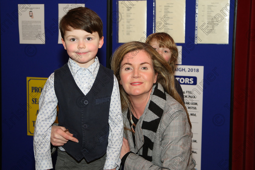 Feis22032018Thu20 
 20
Performer Daniel Corkery from Glanmire with his mum Maria.
 Labhairt na Filíocht agus Míreanna Drámaíochta Class: 517: “Corn Helen” Bhéarslabhairt 7 Bliana D’Aois Nó Faoina Roinn 2 Feis Maitiú 92nd Festival held in Fr. Mathew Hall. EEjob 22/03/2018 Picture: Gerard Bonus