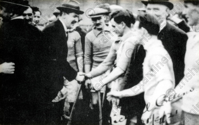 884195 
 For Echo Features
Michael Collins
Pic scanned from the book Michael Collins, A Life in Pictures by Chrissy Osborne

Leinster hurling final Croke park